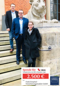 Spende für Milli