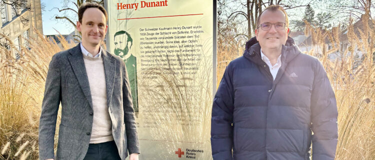 (v. li.) Johann Ulferts und Gereon Rilke von der Funk Hospital Versicherungsmakler GmbH; © FUNK